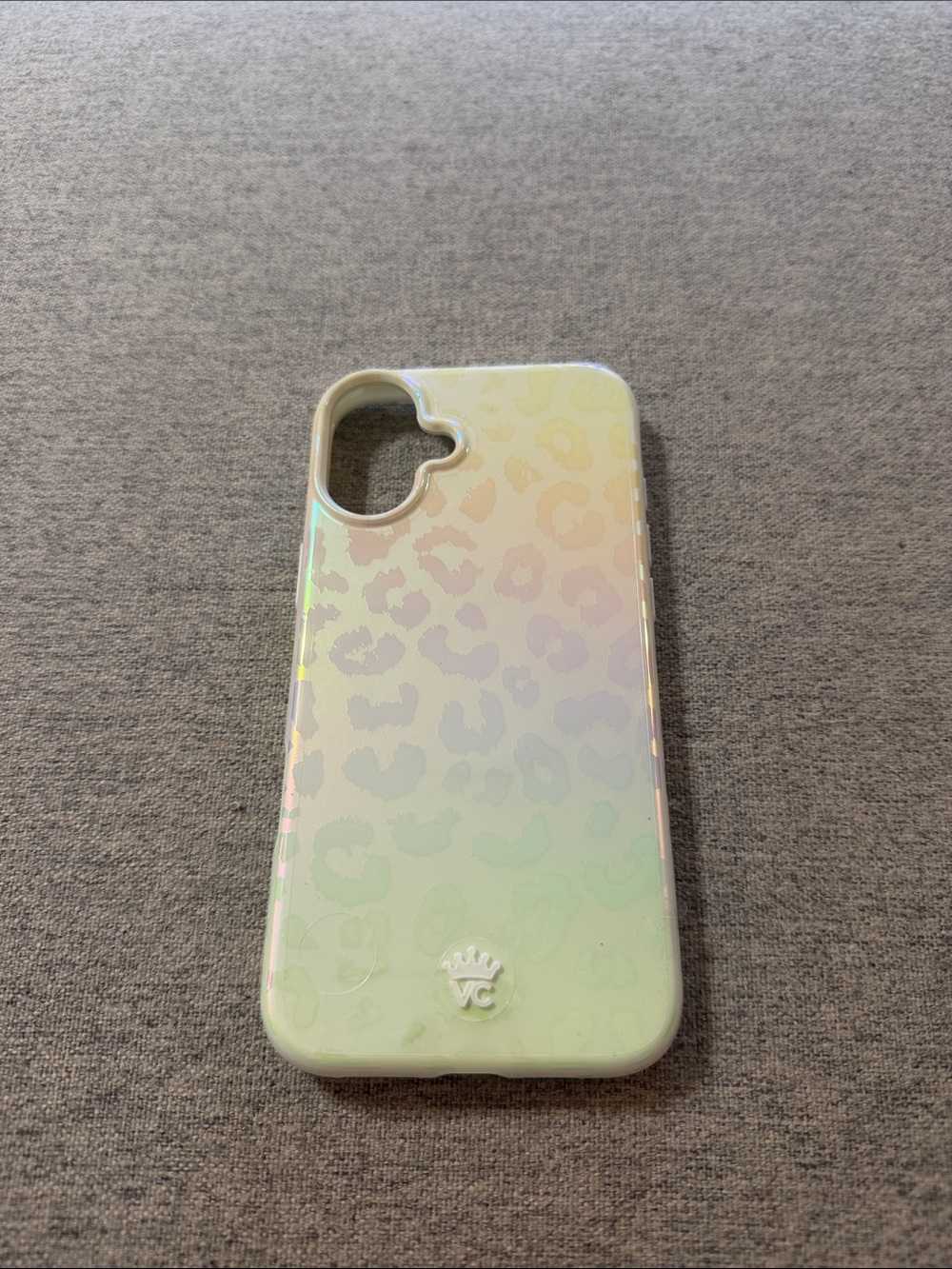 Velvet Caviar Iridescent Pastel Leopard iPhone 16 Plus Case